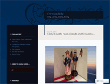 Tablet Screenshot of entwinedlife.com